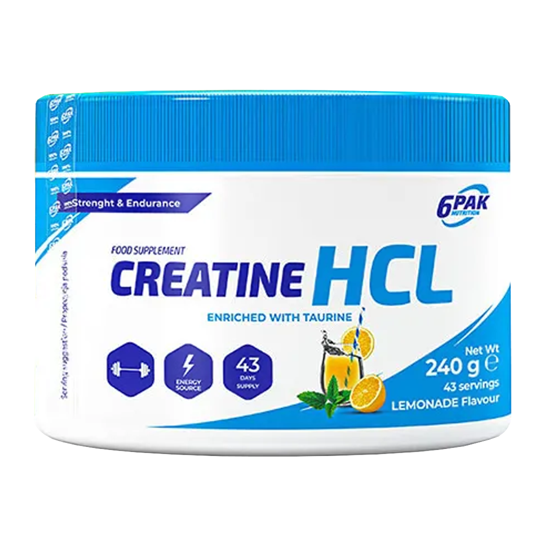 6PAK CREATINE HCL 240გრ