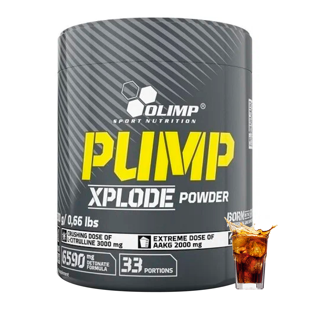 OLIMP Pump Xplode Powder ახალი ფორმულა კოლა 300გრ