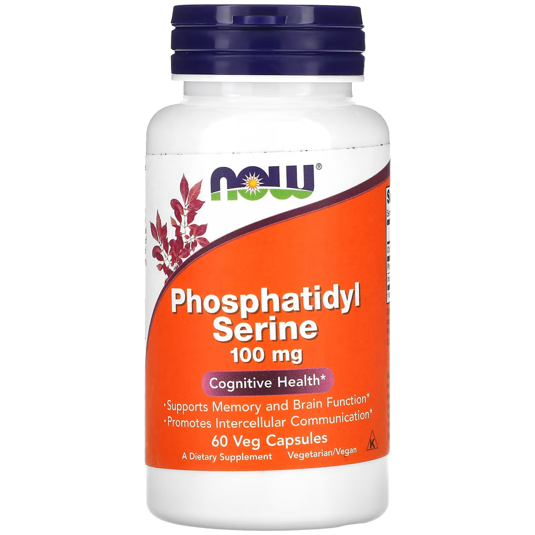 NOW PHOSPHATIDYL SERINE 100 მგ 60 VCAPS