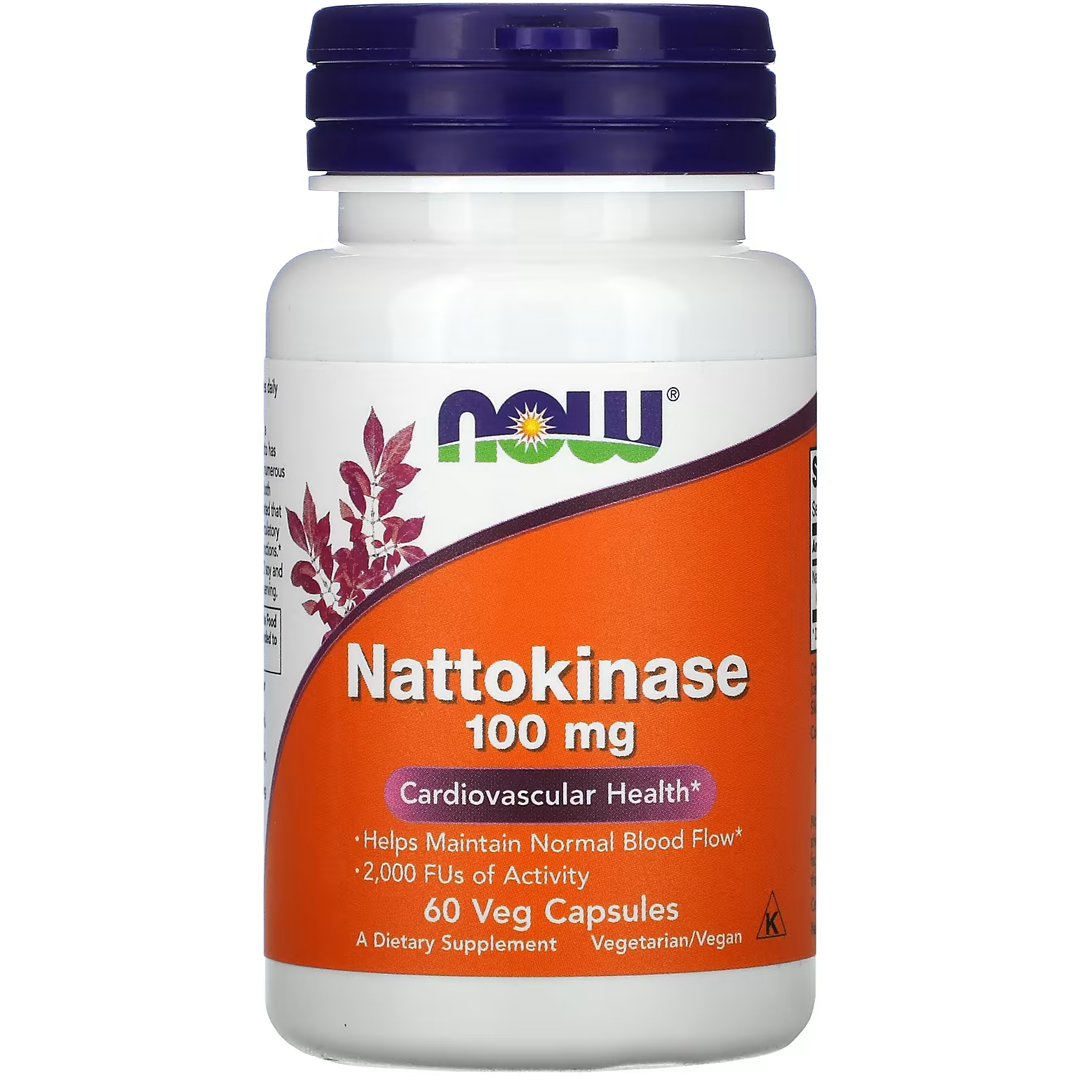 NOW NATTOKINASE 100MG 60 VCAPS