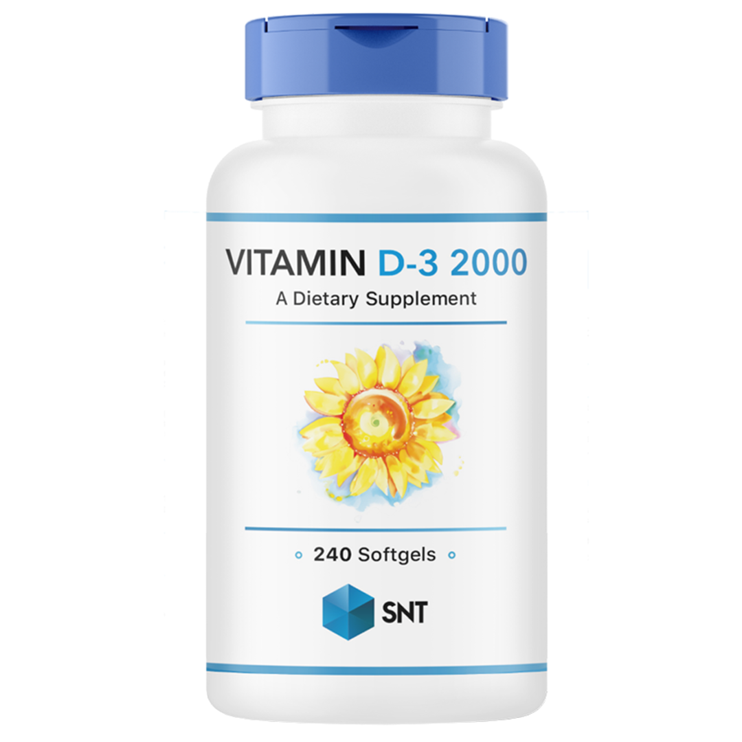 SNT ვიტამინი D3 რბილი გელი 2000 iu 240