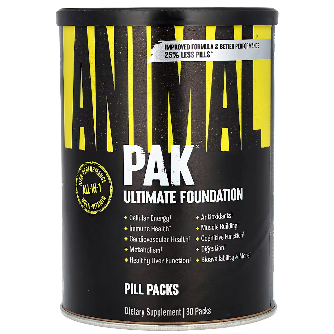 უნი. Nutrition Animal Pak 30 პაკეტი