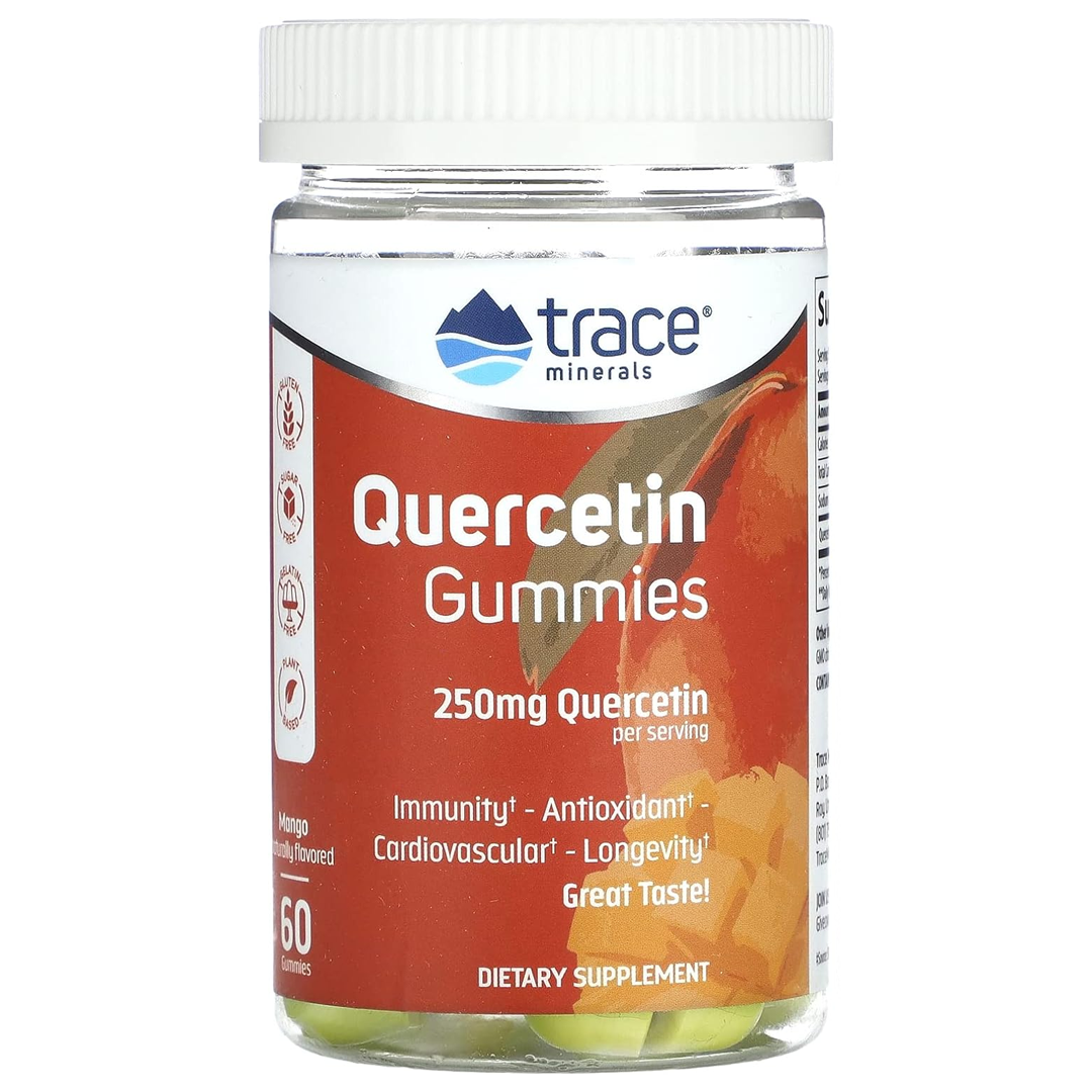 TRACE Minerals Quercetin Gummies 60Ct
