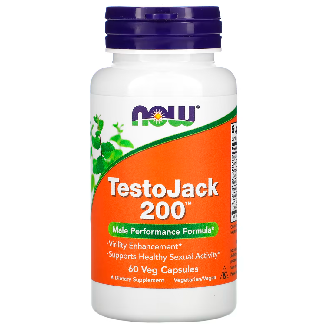 NOW TESTO JACK 200 EXTRA STR 60 VCAPS