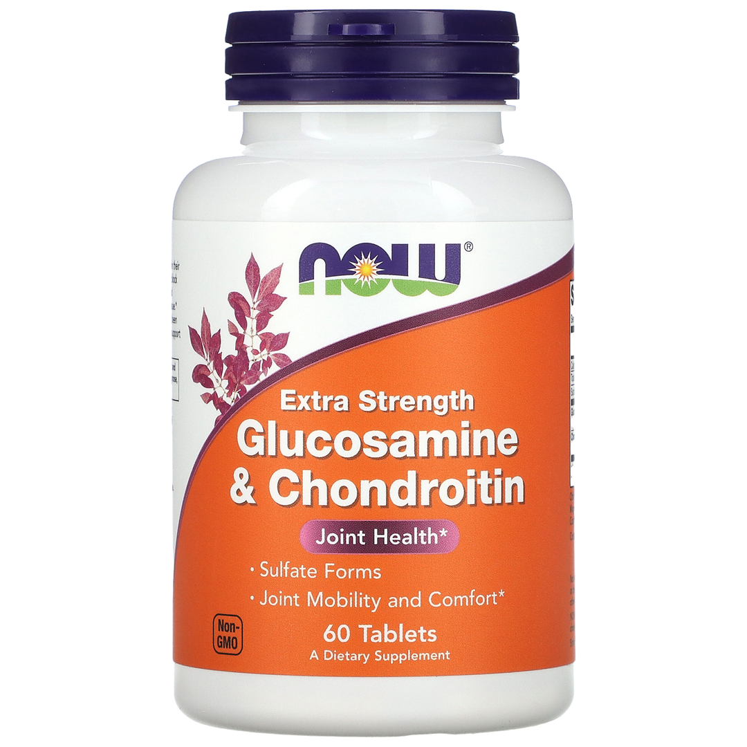 NOW GLUCOS & CHOND 2X 750/600 მგ 60 TABS