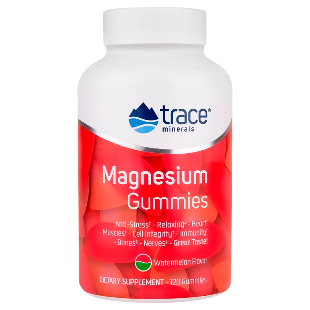 TRACE Minerals Magnesium Gummies - Watermelon 120 ct