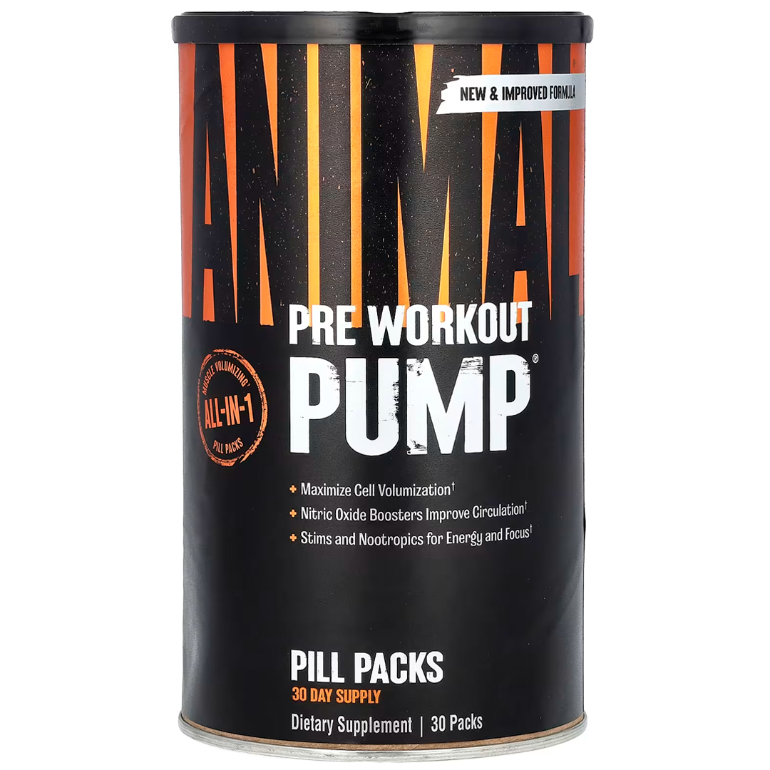 უნი. Nutrition Animal Pump 30 შეკვრა