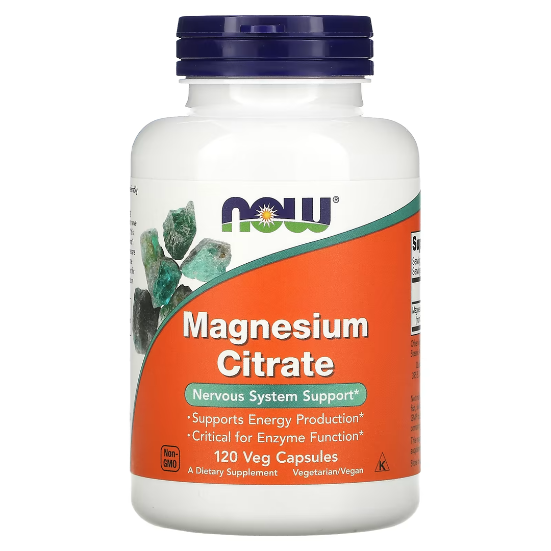 NOW MAGNESIUM CITRATE CAPS 120 VCAPS