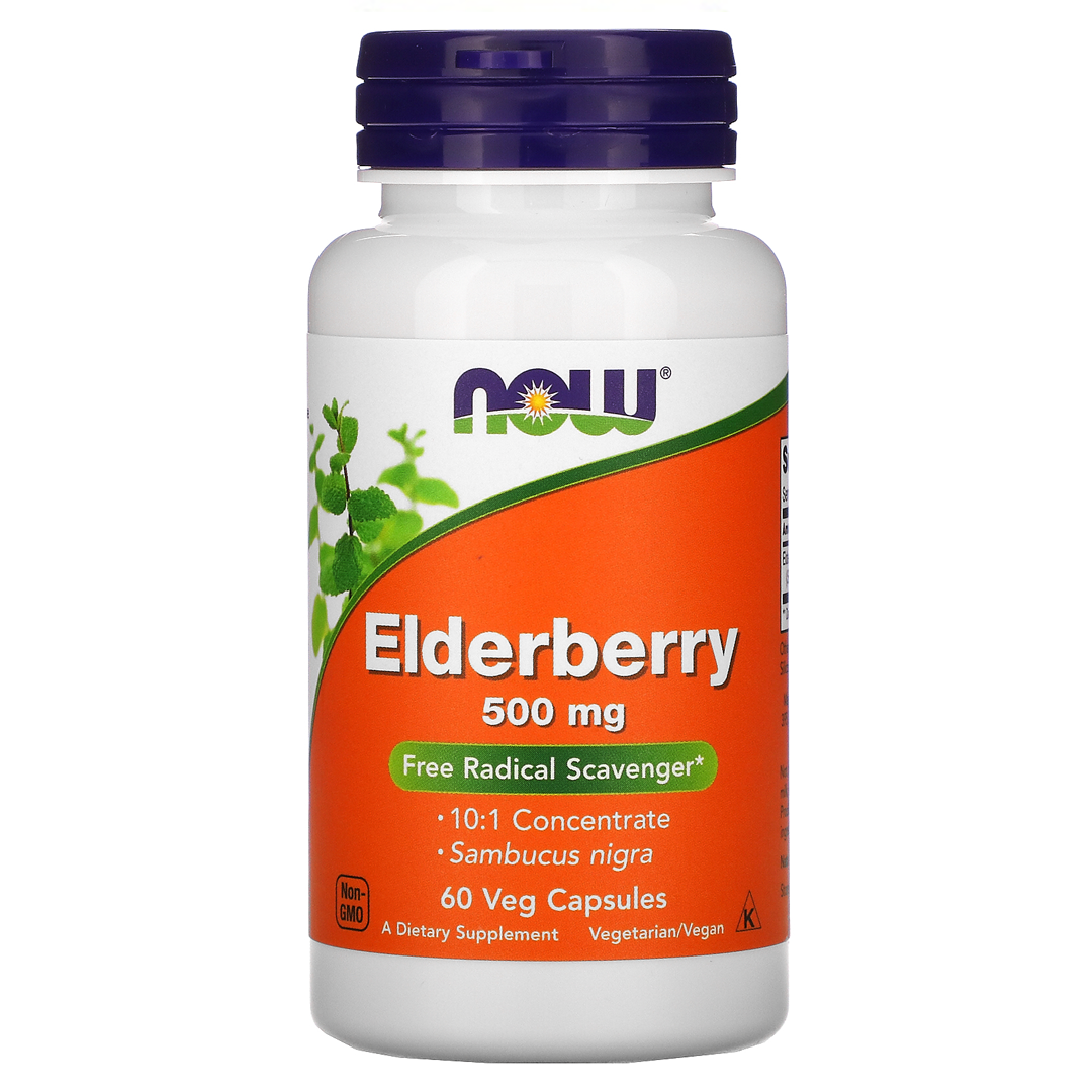 NOW ELDERBERRY 500 მგ 60 VCAPS