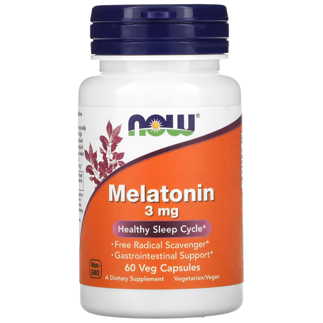 NOW MELATONIN 3 მგ 60 VCAPS