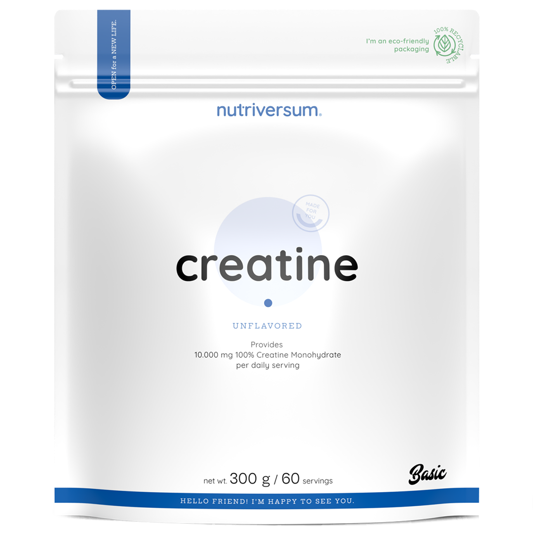 Nutriversum - BASIC - Creatine Monohydrate RUS 300 გ