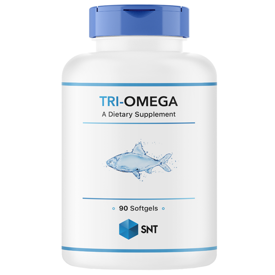 SNT TRI-OMEGA 500/250 თევზის ზეთი რბილი გელი 1050 მგ 90