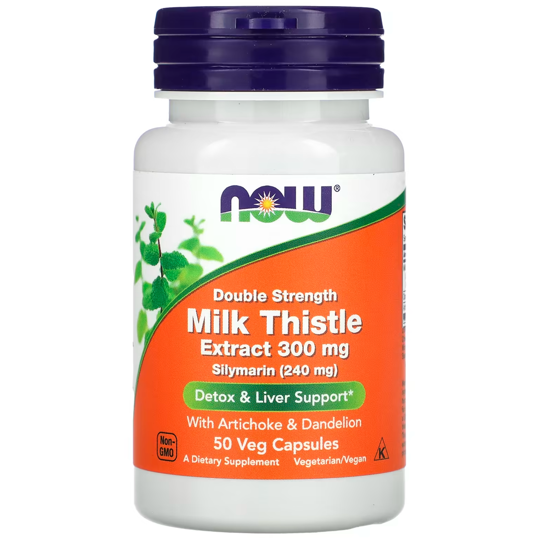 NOW SILYMARIN MILK THISTLE 300 მგ 50 VCAPS