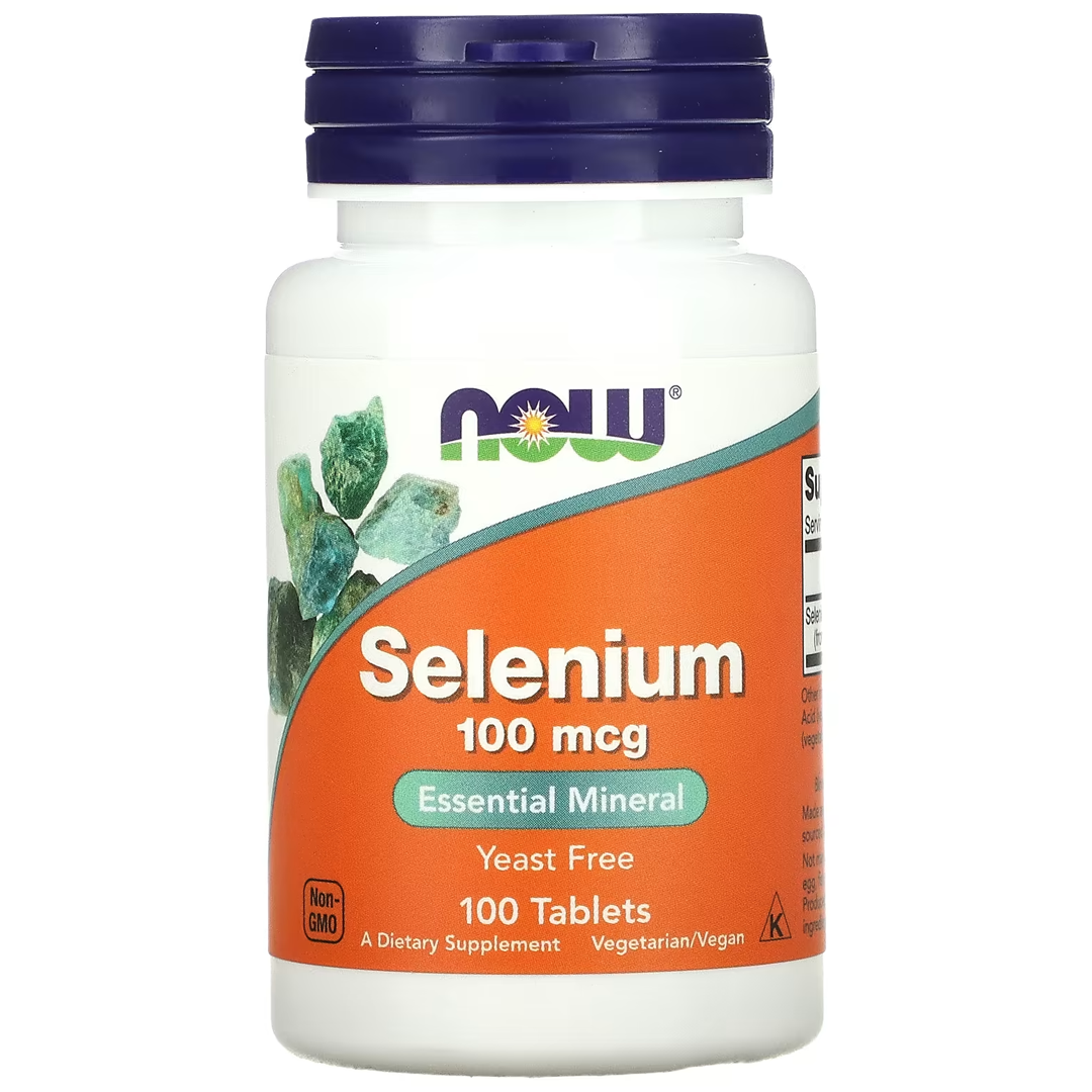 NOW SELENIUM 100mcg 100 TABS