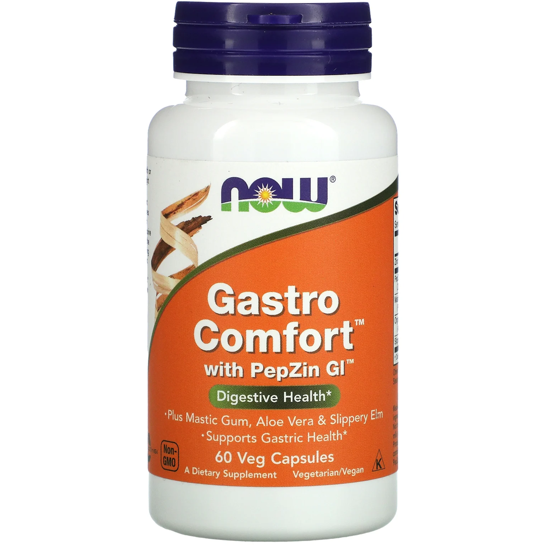 NOW GASTRO COMFORT PEPZIN GI 60 VCAPS-ით