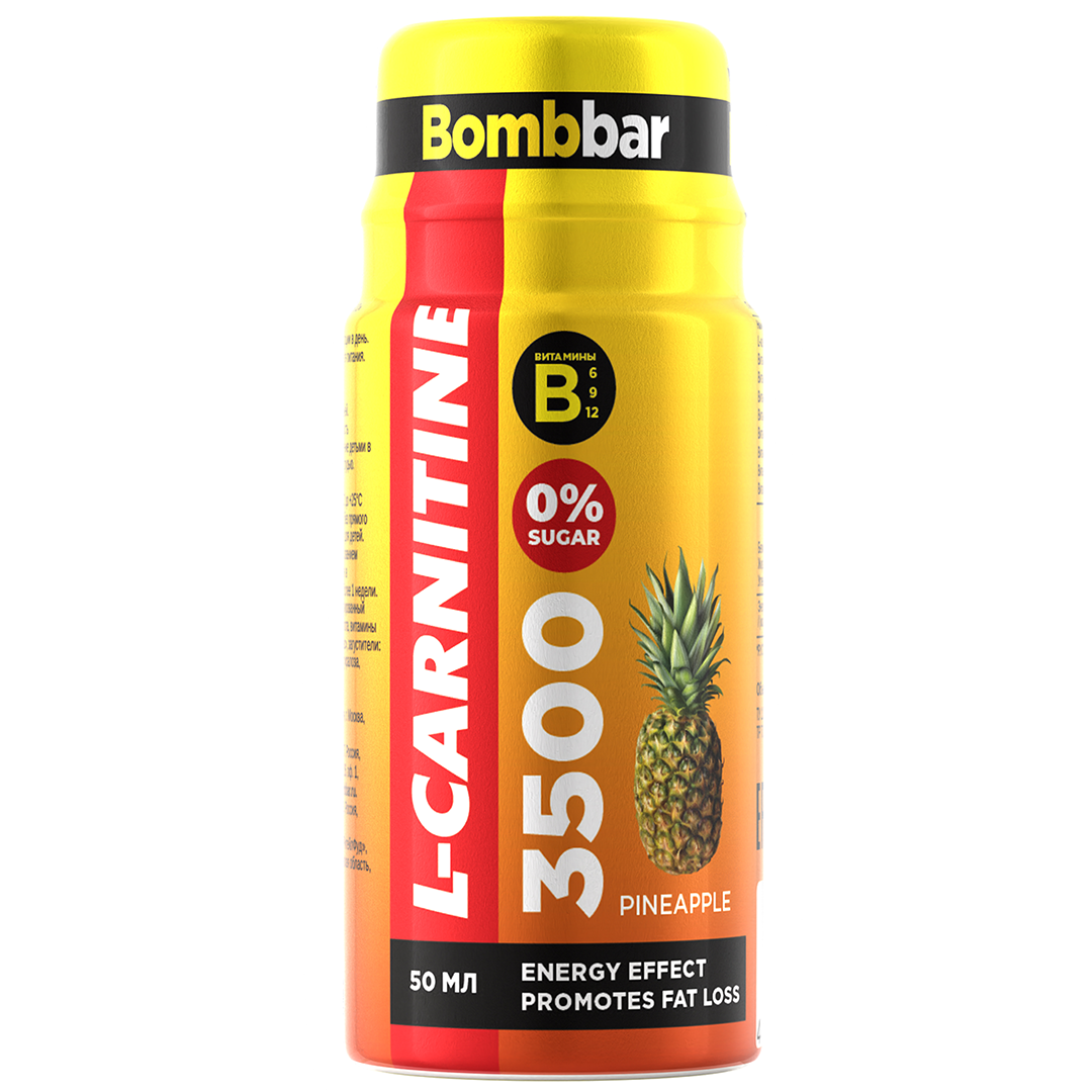 BOMBBAR სასმელი L-Carnitine 3500 50მლ