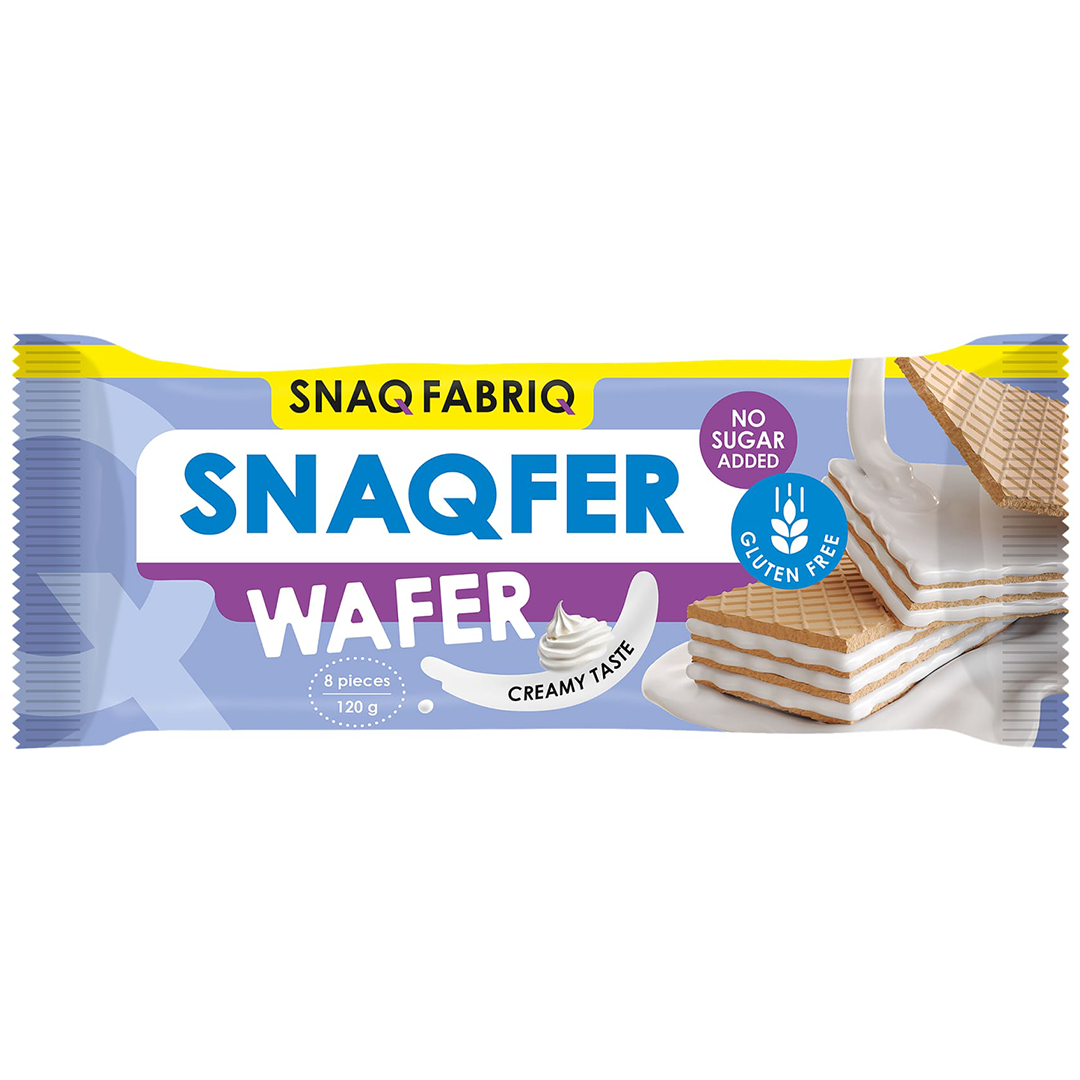 SNAQ FABRIQ უჭიმო ვაფლის ბარი 120 გრ
