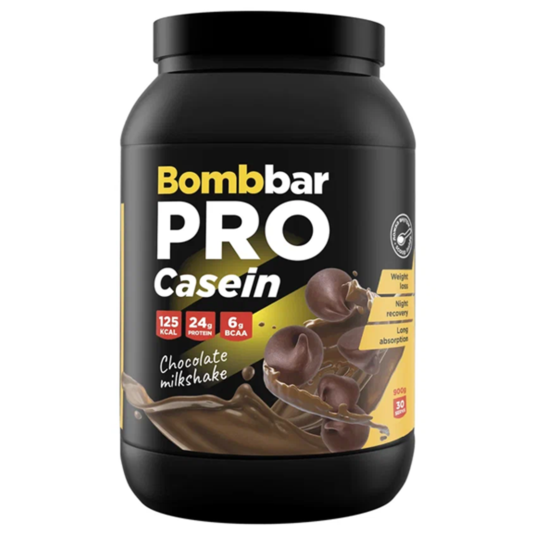BOMBBAR მიცელარული კაზეინის პროტეინის ფხვნილის სასმელის მიქსი, 900 გრ