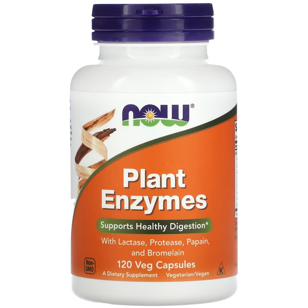 NOW PLANT ENZYMES 120 VCAPS