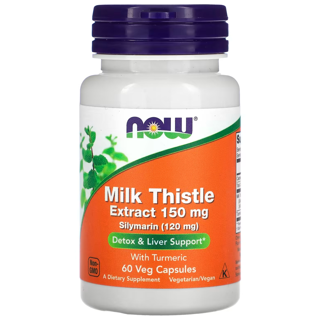 NOW SILYMARIN MILK THISTLE 150 მგ 60 VCAPS