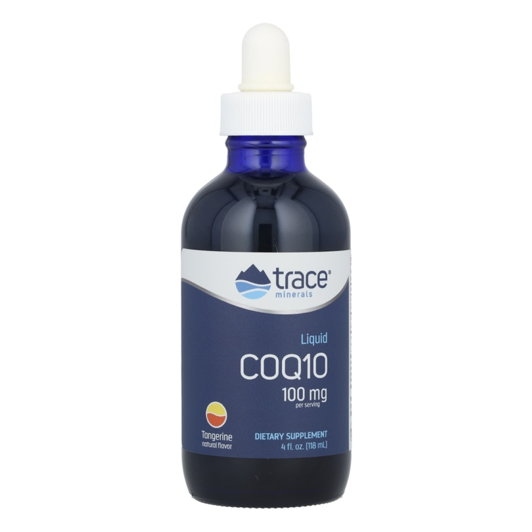 TRACE Minerals Liquid COQ10 (100 მგ) 4 უნცია