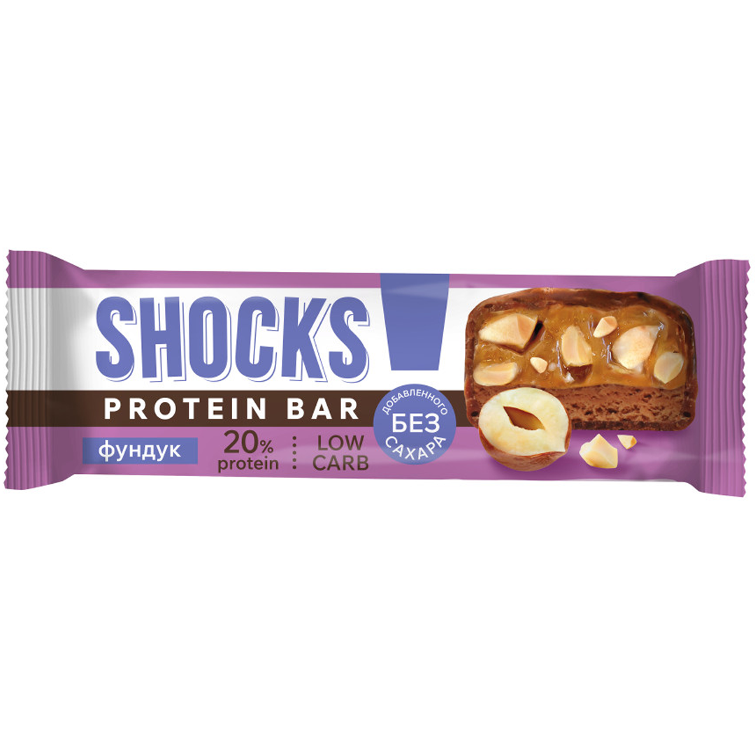 FitnesSHOCK მოჭიქული ტკბილეული TM "SHOCKS!" 600 გ (50 გ*12 ც.)
