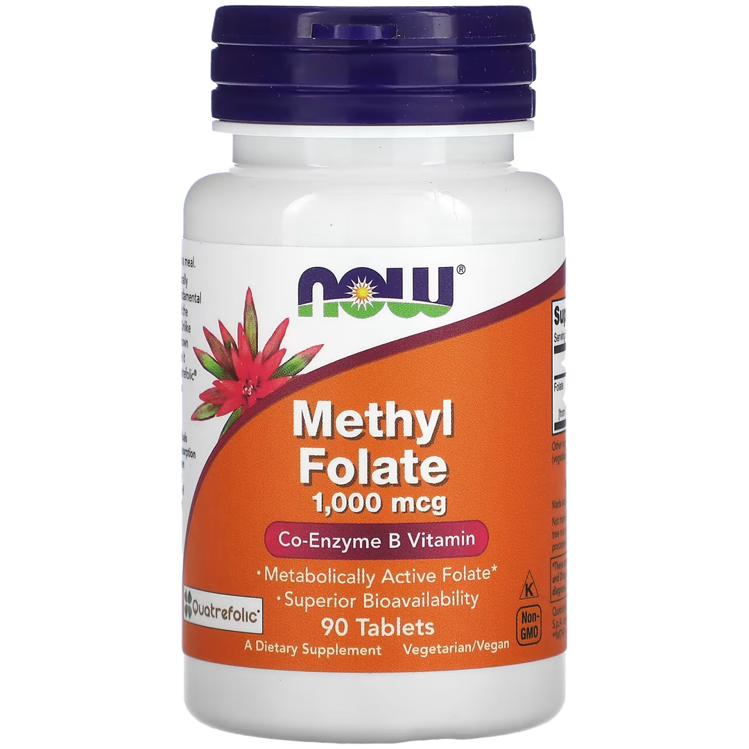 NOW METHYL FOLATE 1000 მკგ 90 TABS