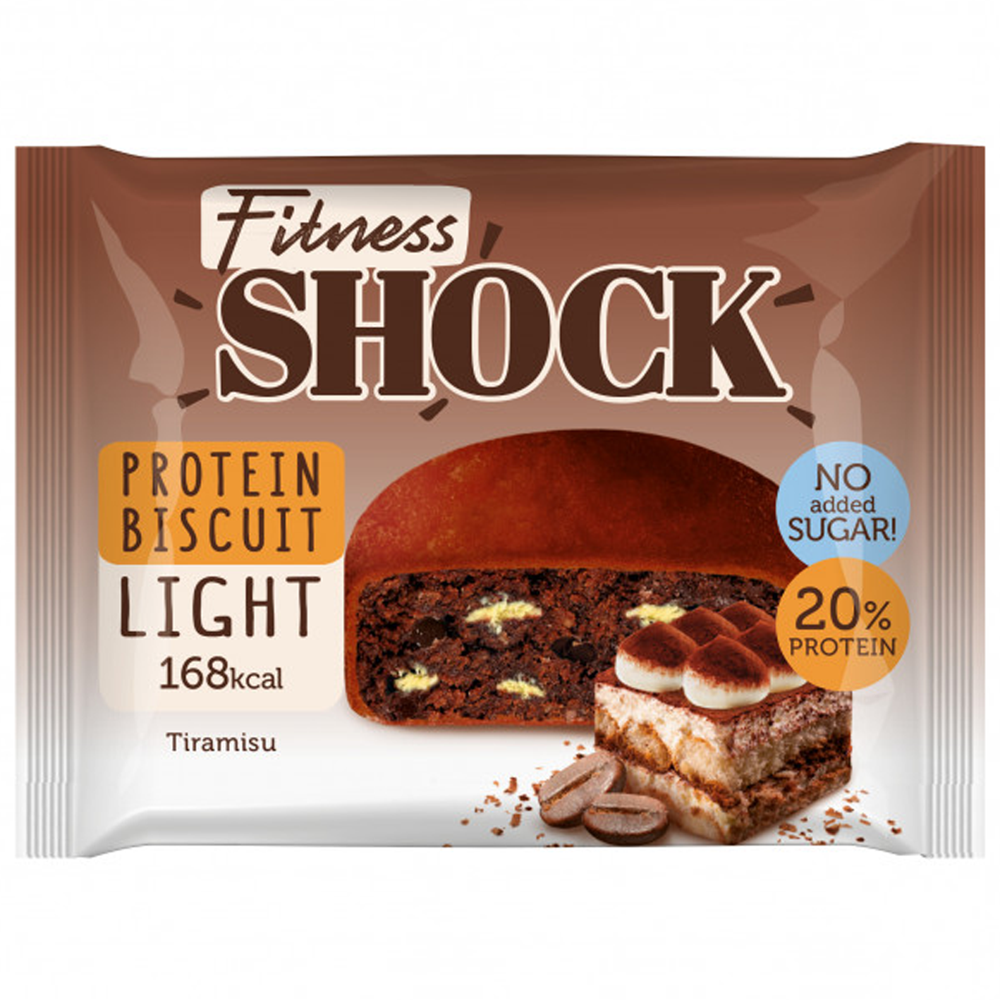 FitnesSHOCK უნაკლო საკონდიტრო ნაწარმი 40 გრ