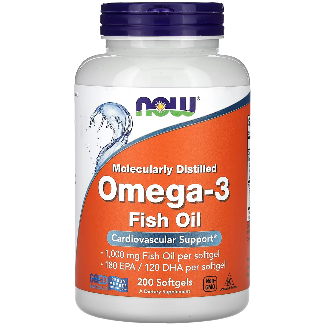 NOW OMEGA-3 1000 მგ 200 SGELS
