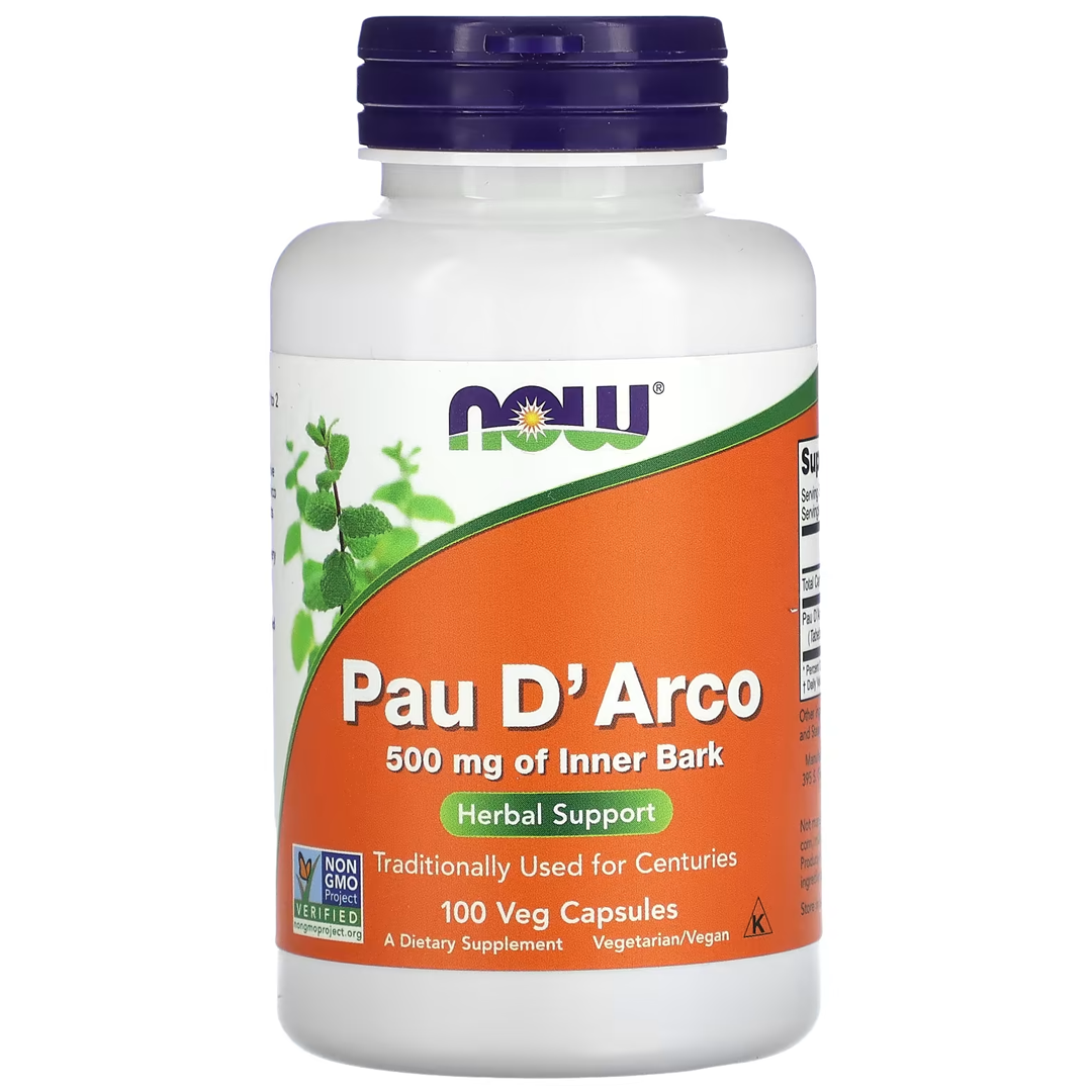 NOW PAU D' ARCO 500 მგ 100 VCAPS