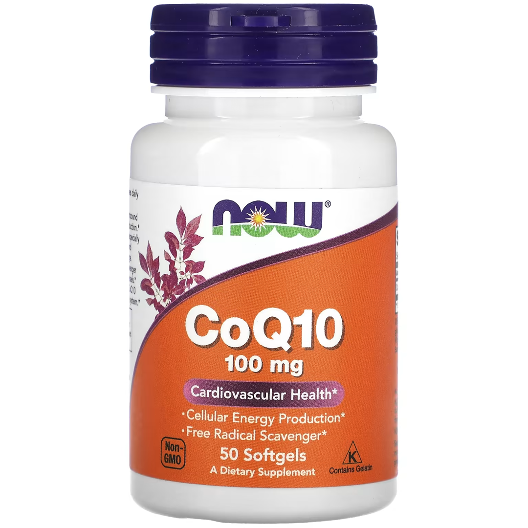 NOW COQ10 100 მგ 50 SGELS