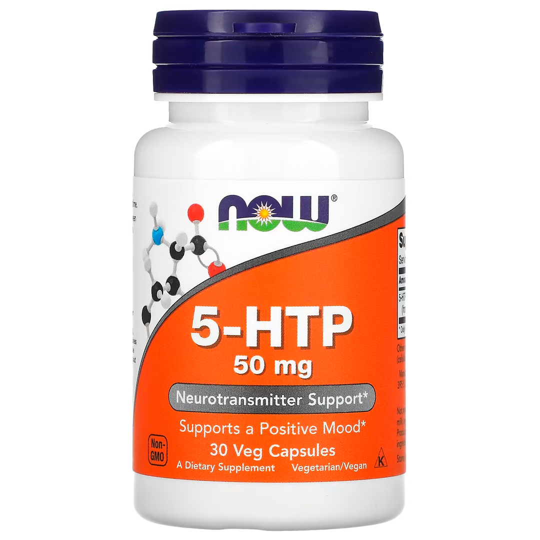 NOW 5-HTP 50 მგ 30 VCAPS
