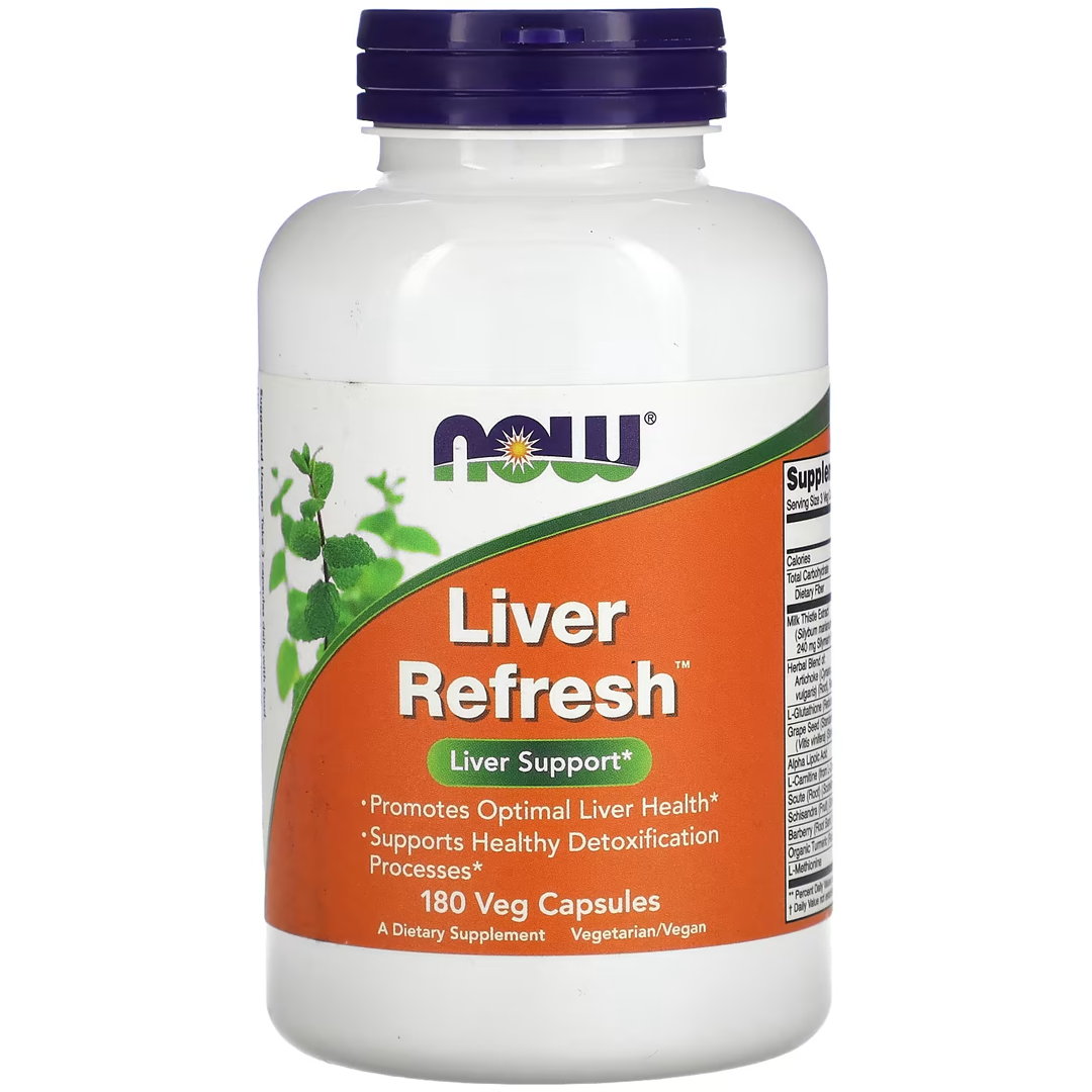NOW LIVER REFRESH 180 VCAPS