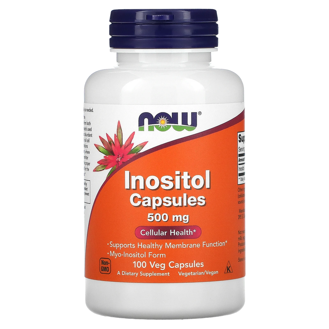 NOW INOSITOL 500 მგ 100 VCAPS