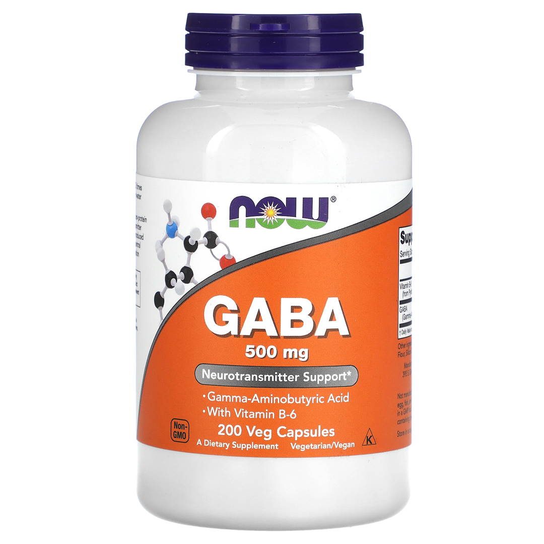NOW GABA 500 მგ 200 VCAPS