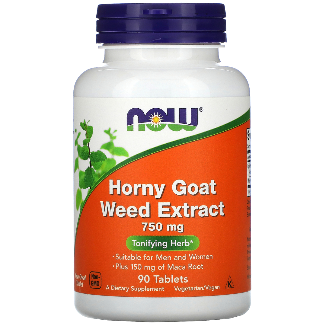 NOW Horny Goat WEED 750MG 90 TABS