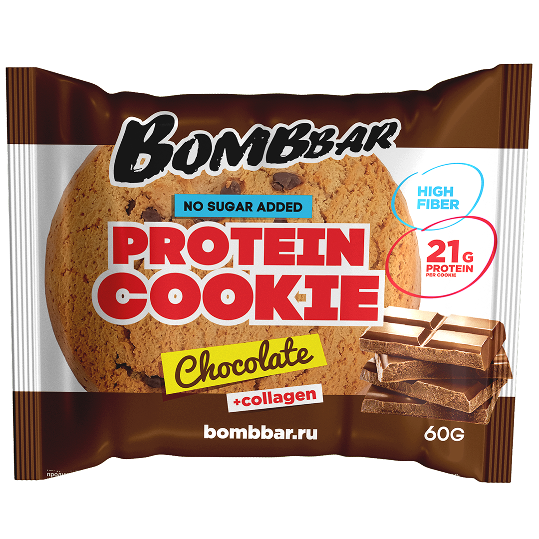 BOMBBAR პროტეინის ნამცხვარი 60გრ