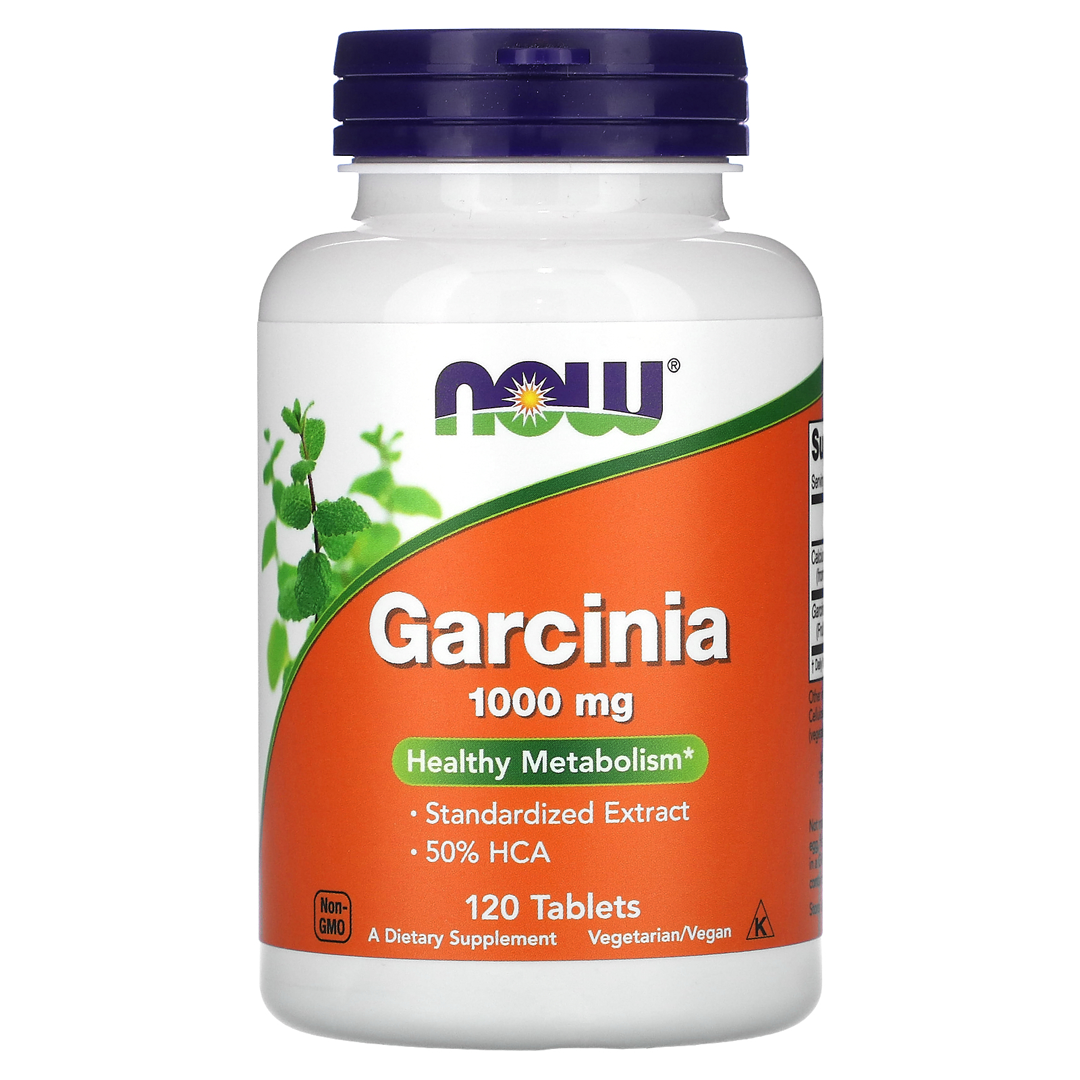 NOW GARCINIA 1000MG 120 TABS