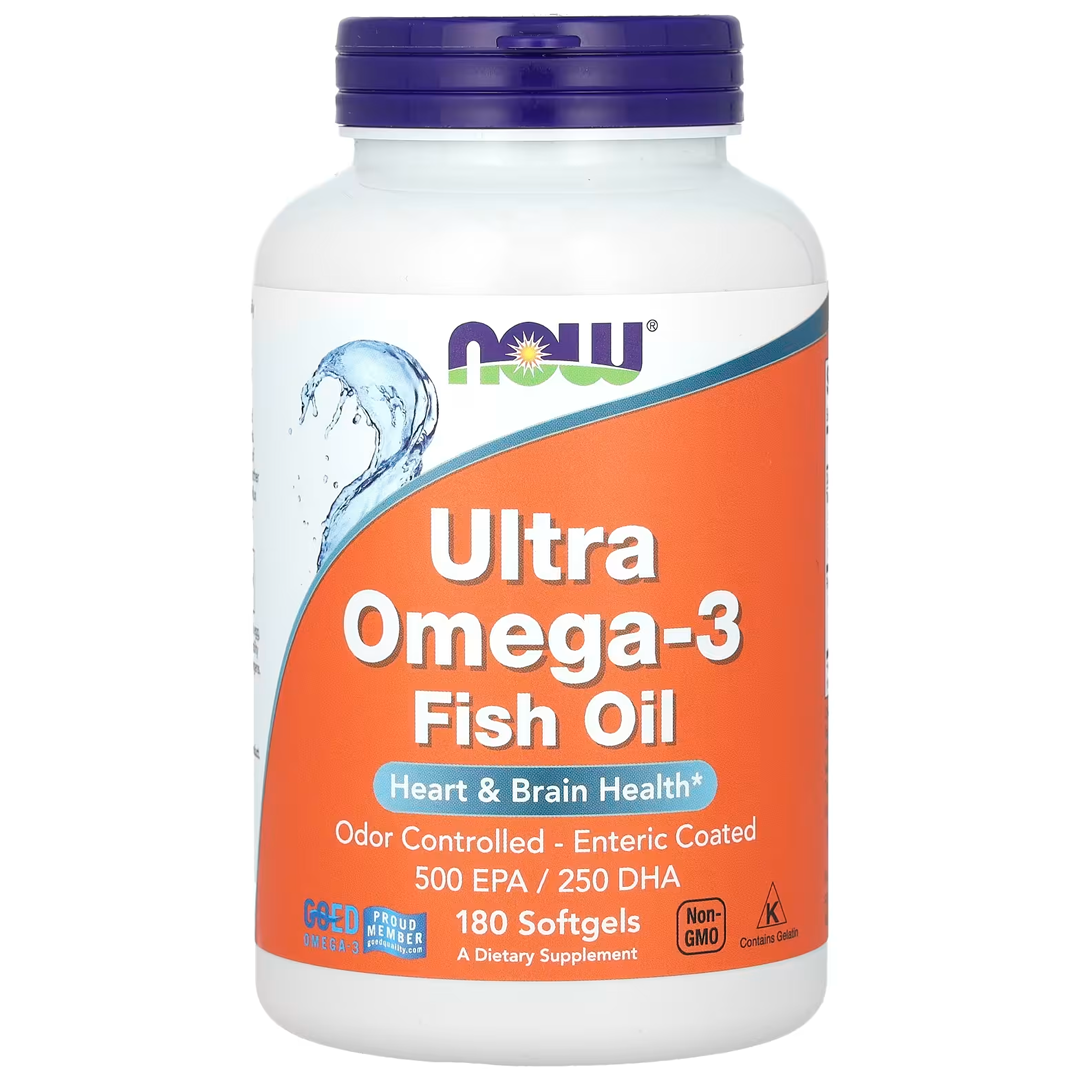 NOW ULTRA OMEGA 3 FISH OIL 180 SGELS