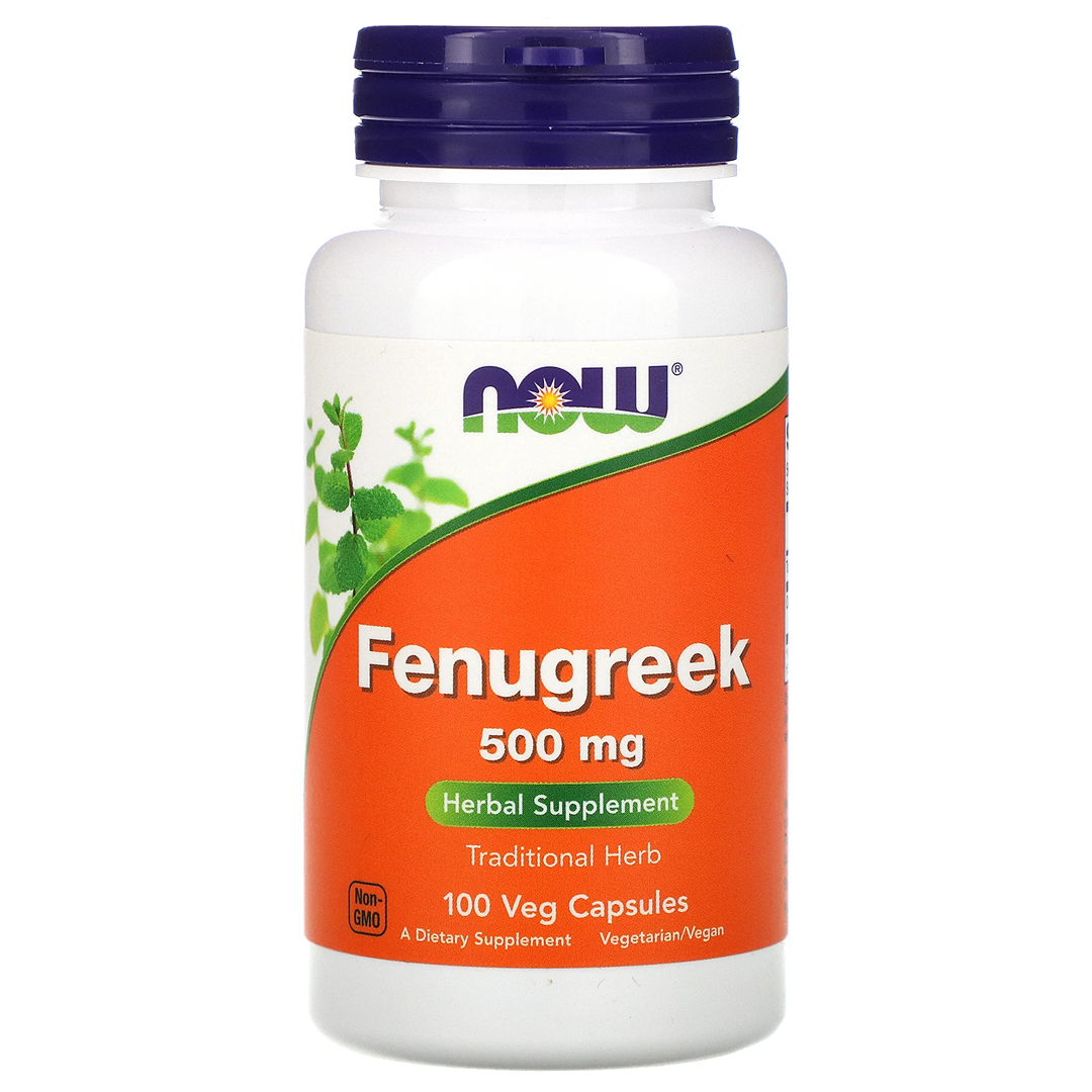 NOW FENUGREEK 500 მგ 100 VCAPS