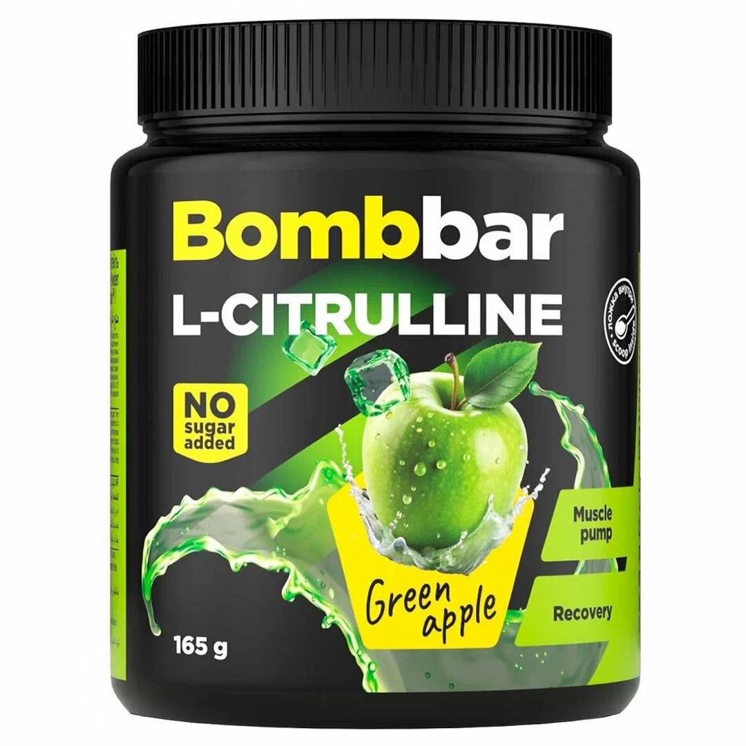 BOMBBAR L-Citruline ფხვნილი დიეტური დანამატი, 165გ