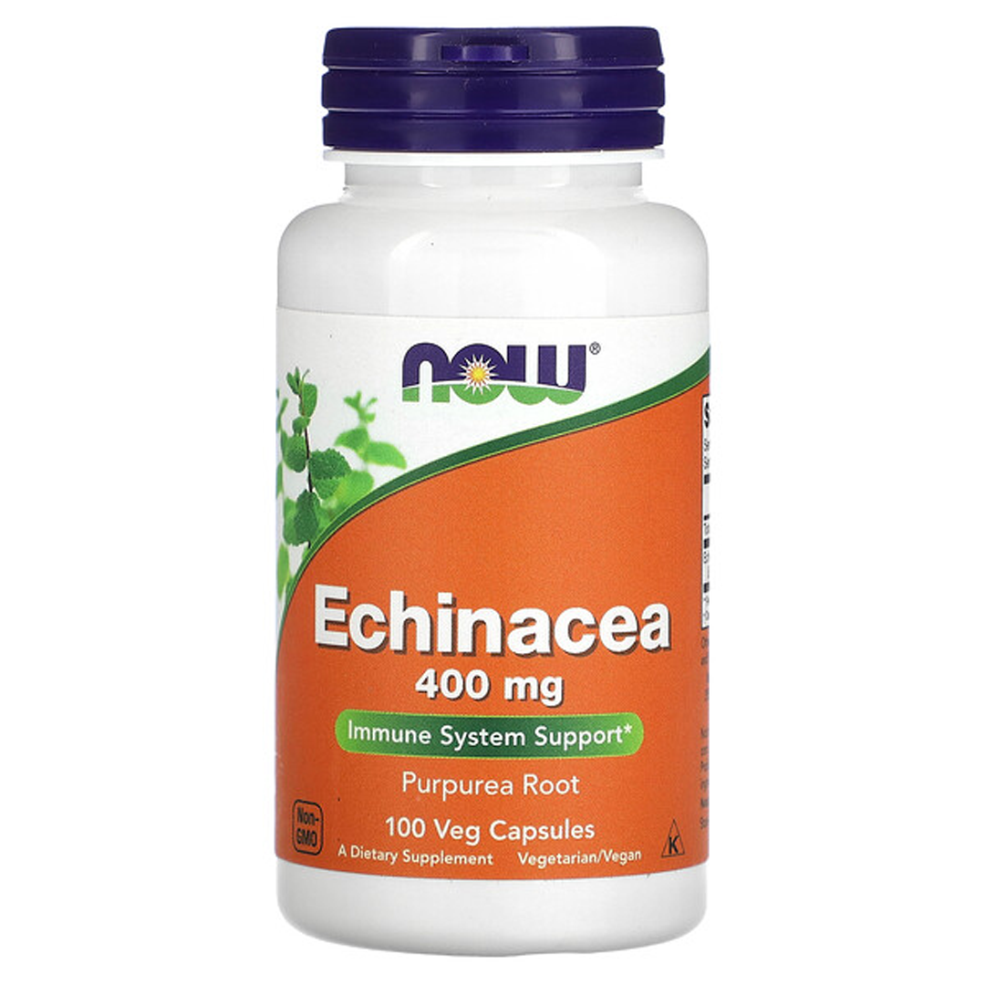 NOW ECHINACEA PURP 400 მგ 100 VCAPS