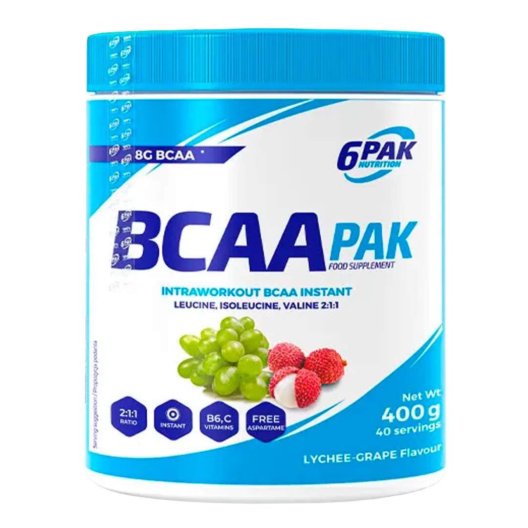 6PAK BCAA PAK 400გრ