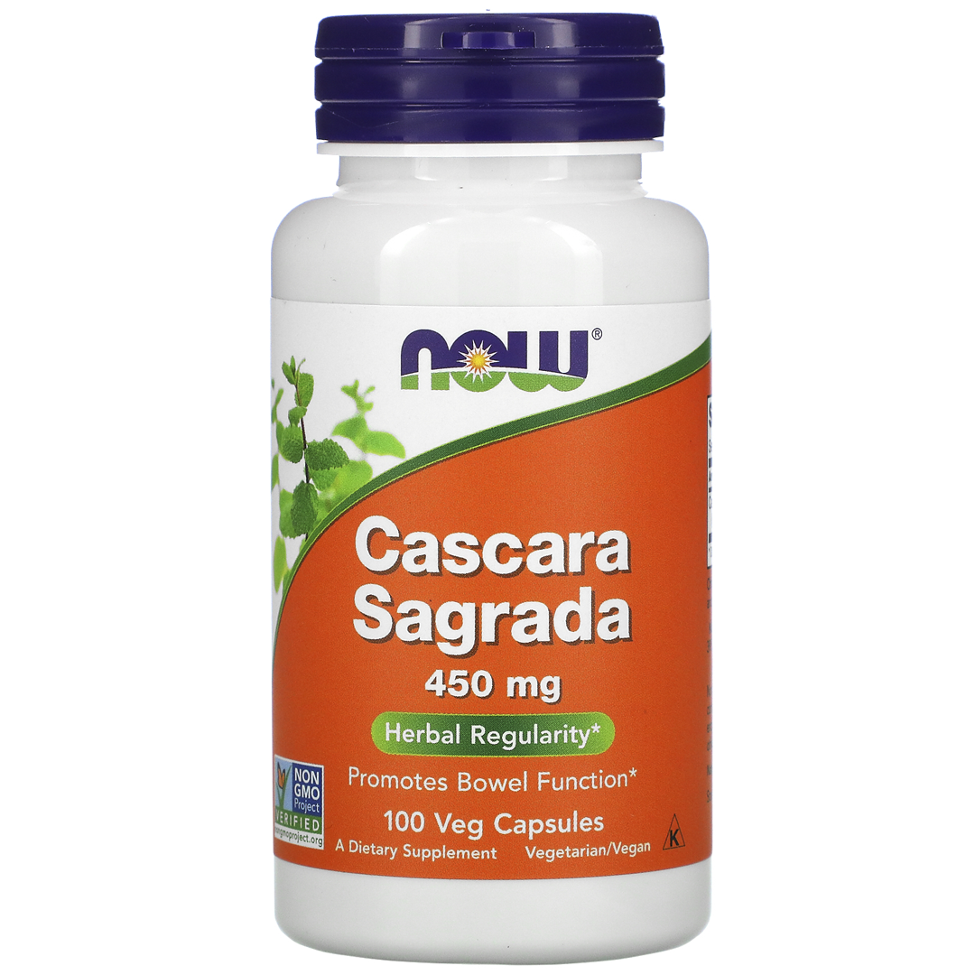NOW CASCARA SAGRADA 450 მგ 100 VCAPS