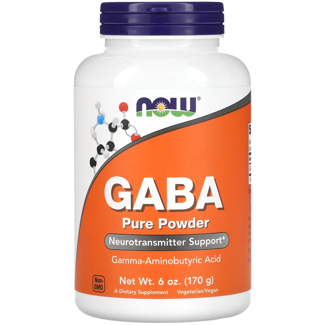 NOW GABA PURE POWDER 6 OZ