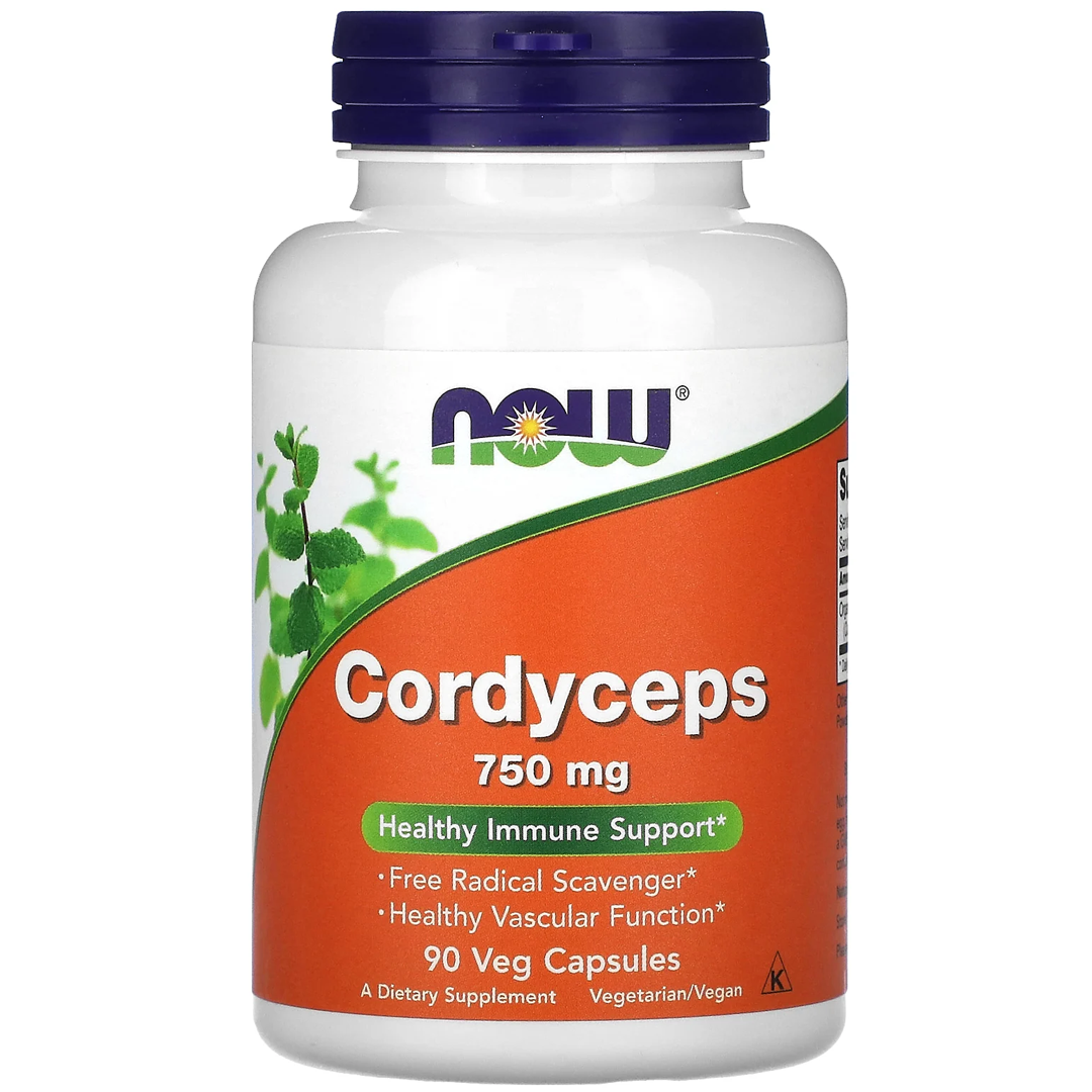 NOW CORDYCEPS 750MG 90 VCAPS