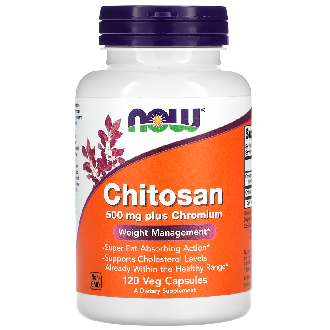 NOW CHITOSAN PLUS 500 მგ 120 VCAPS