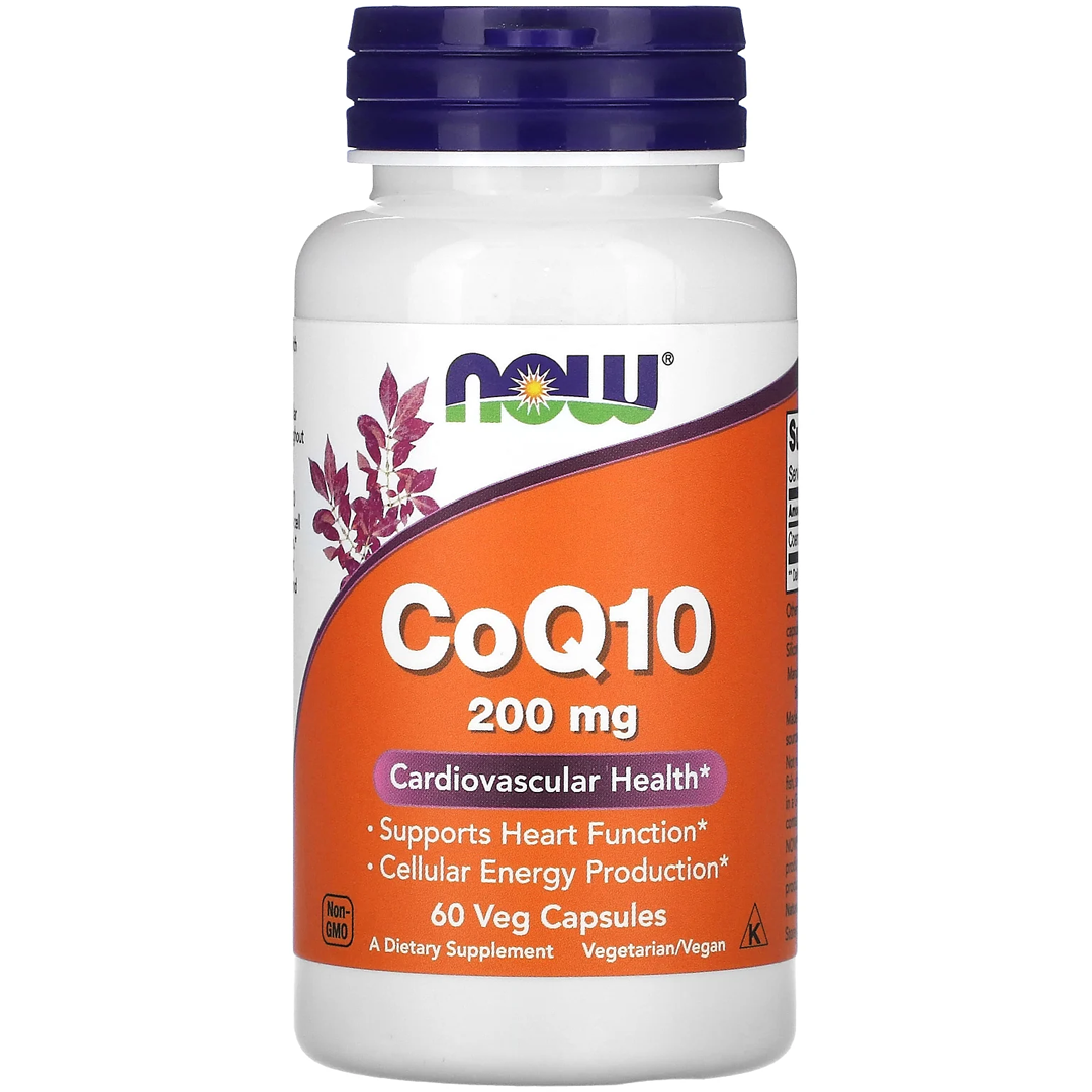 NOW CoQ10 200მგ 60 VCAPS