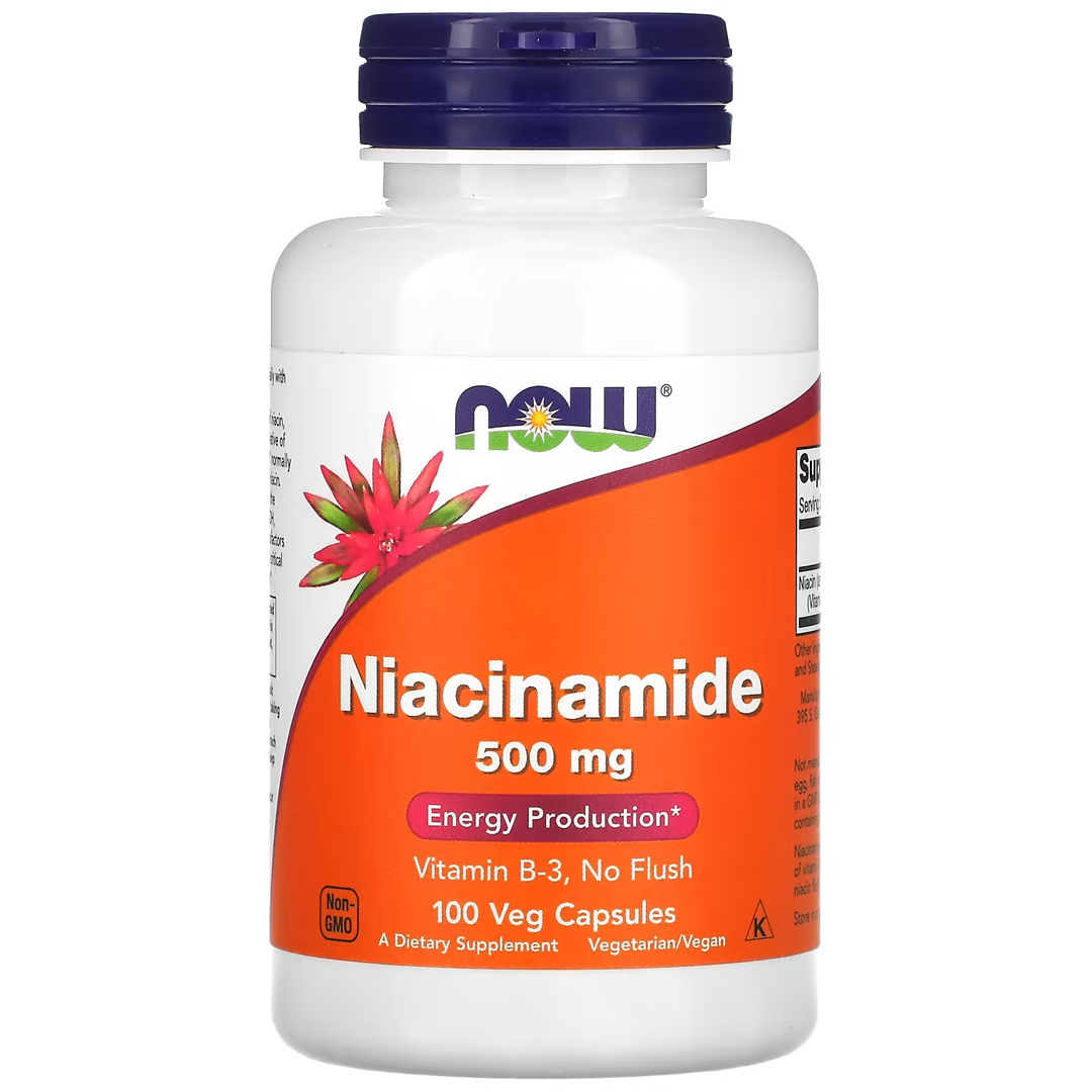 NOW NIACINAMID 500 მგ 100 VCAPS