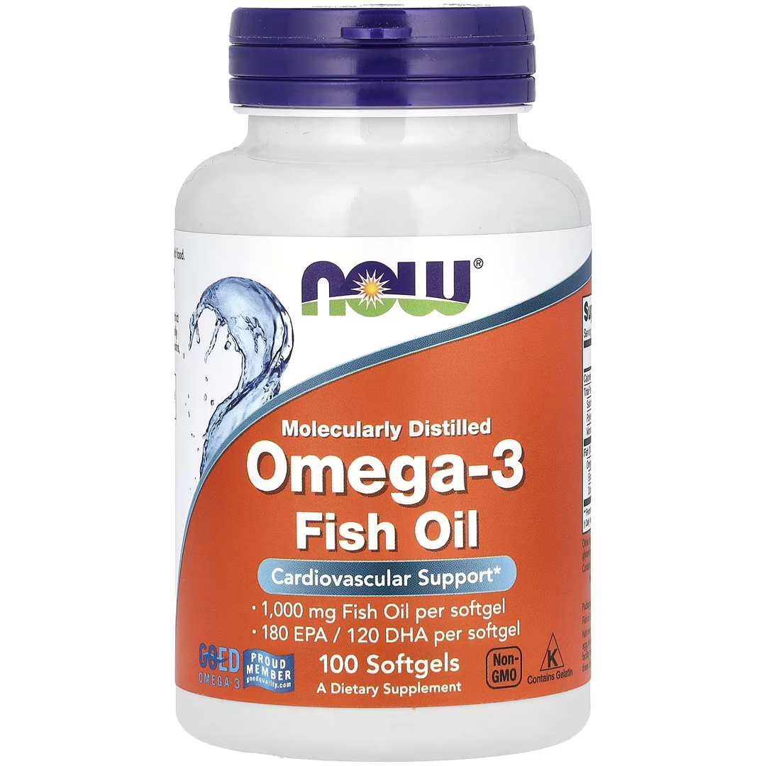 NOW OMEGA-3 1000 მგ 100 SGELS